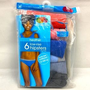 Fruit of the Loom Women's Underwear 6pk Hipsters - 5/S